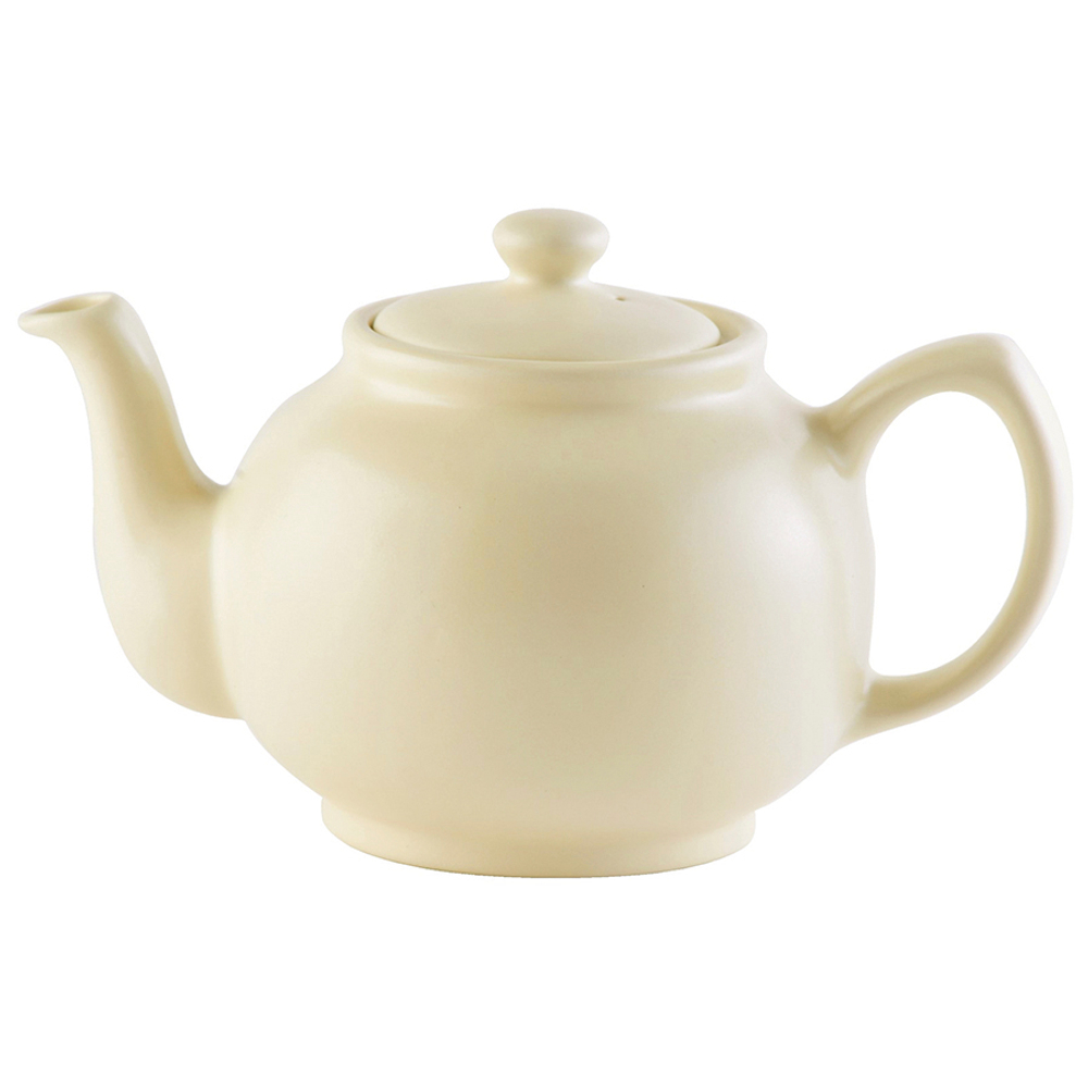 Чайник заварочный matt glaze 1,1 л кремовый