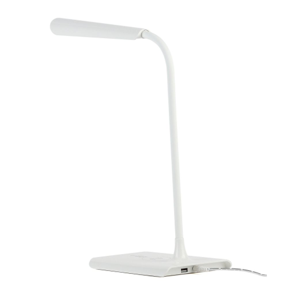 Настольный светильник ЭРА NLED-474-10W-W светодиодный белый | Светодиодные настольные лампы