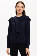 23376 Джемпер женский (синий)