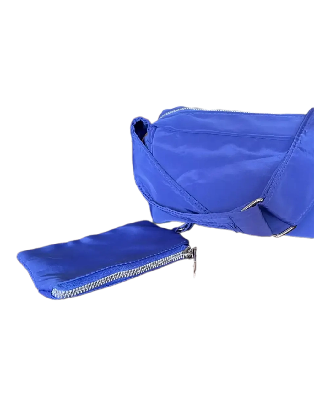 Сумка TRAVEL женская синяя QOZA