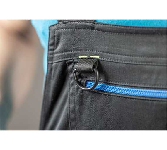 Полукомбинезон рабочий эластичный черный REETZ Högert, арт. HT5K824