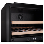 Встраиваемый винный шкаф Korting KFW 604 DB GXN