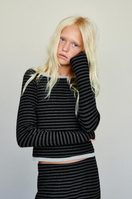 ZARA ФУТБОЛКА В ПОЛОСКУ, ПОЛОСКИ