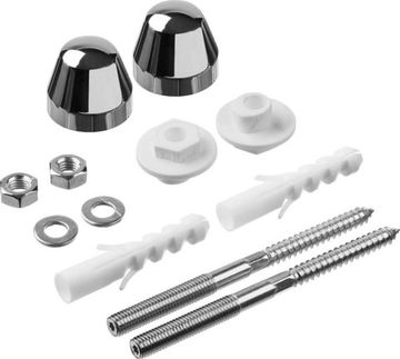 Крепление для унитазов Д-8мм, хром