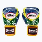 Боксёрские перчатки Twins Special FBGVL3-44 Brasil yellow/red/blue