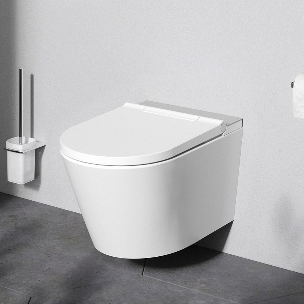 Унитаз биде AM.PM Inspire CleanCare CCC501700SC подвесной с сиденьем Микролифт