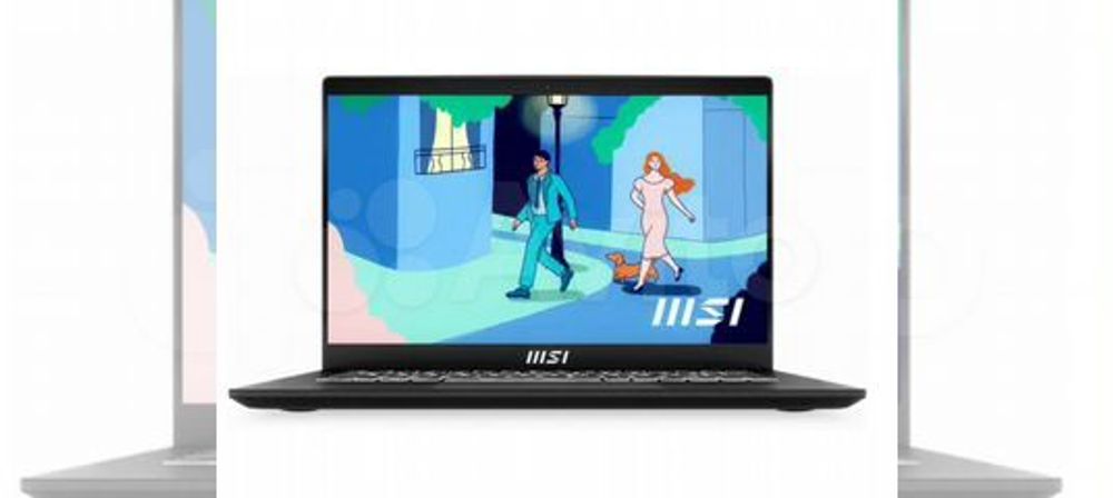 Ноутбук MSI Modern 14 C12M-262XRU, 14&amp;quot; (1920x1080) IPS/Intel Core i5-1235U/8ГБ DDR4/256ГБ SSD/Iris Xe Graphics/Windows 11 Pro, черный [9S7-14J112-262]