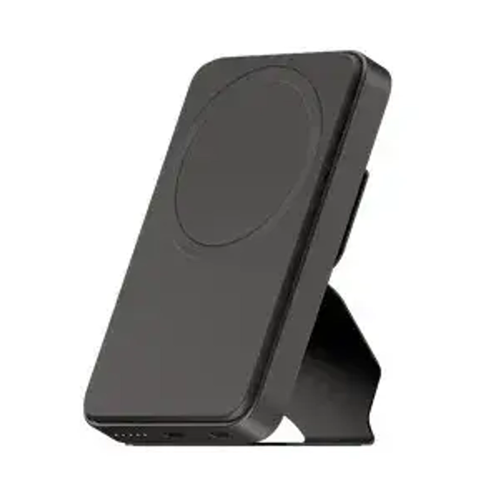 Внешний аккумулятор Hoco J125A Power MagSafe 10000mAh Type-C/подставка (черный)
