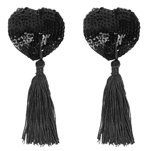 Черные пэстисы-сердечки с кисточками Bior Toys Notabu NTB-80598