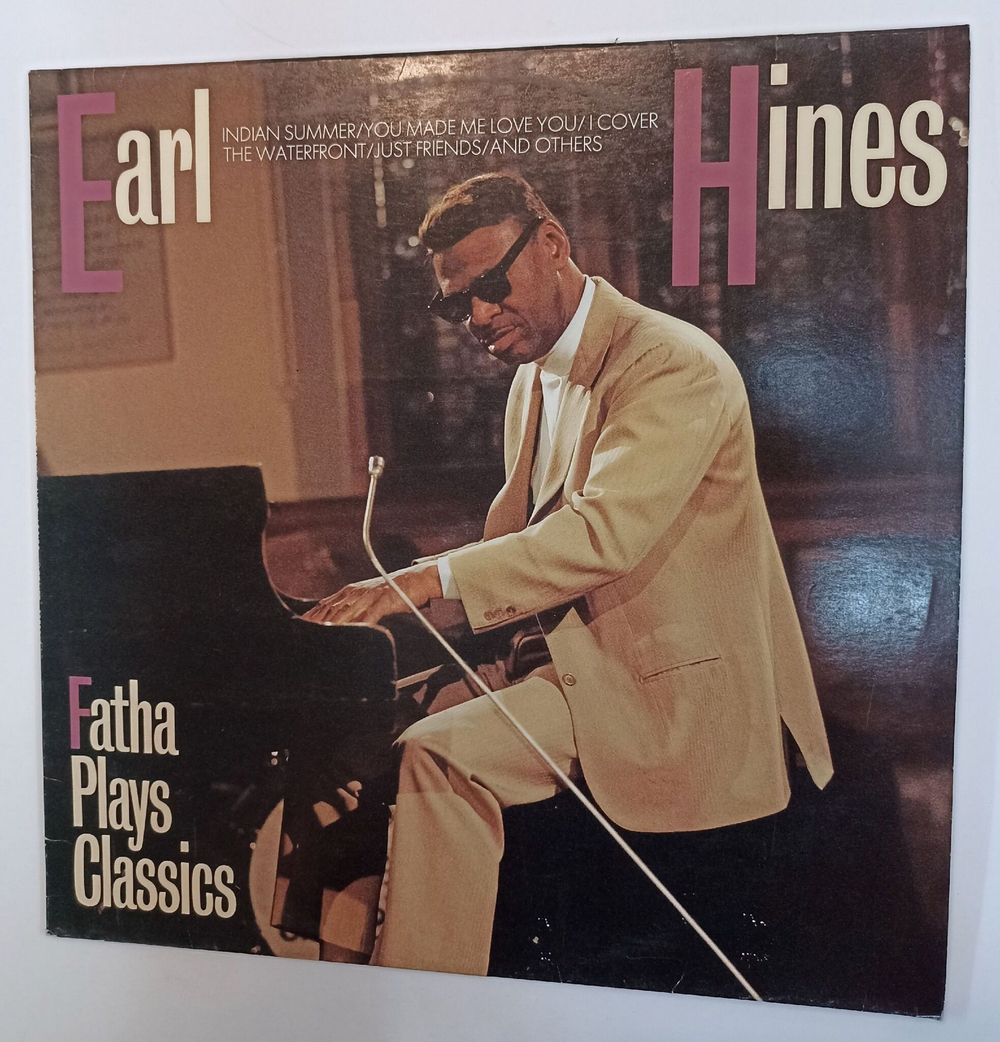 Винтажная виниловая пластинка LP Earl Hines Fatha Plays Classics (Germany)