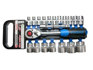 Набор инструментов 20пр.1/2''(6-гр.)(8-32мм),в пластиковом держателе Forsage F-019-5 MSA