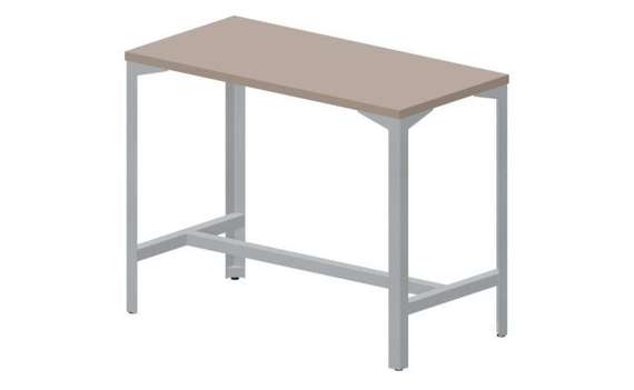 Высокий стол 138х68х106см, столешница 3,6см