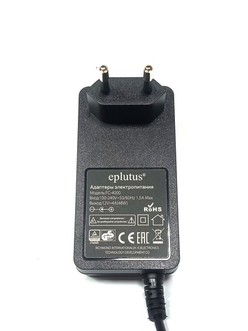 Адаптер питания Eplutus FC-4000 12v/4000mAh (штекер 5,5мм.)