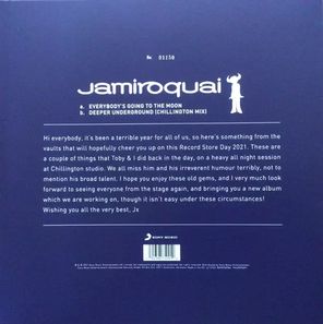 Jamiroquai / Everybody's Going To The Moon (Limited Edition)(12" Vinyl Single)