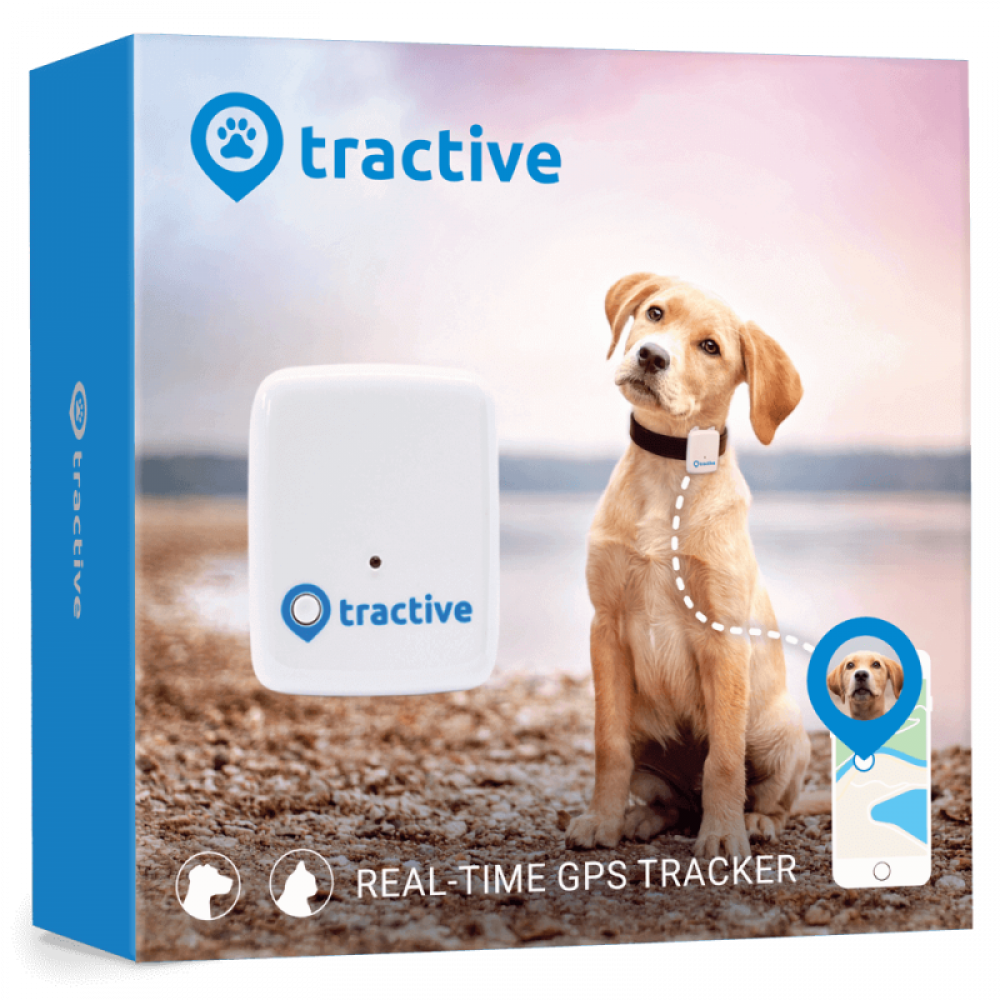 Tractive GPS трекер для домашних животных,  белый TRATR1