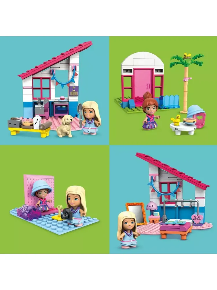 Конструктор Barbie Домик в Малибу HBF32