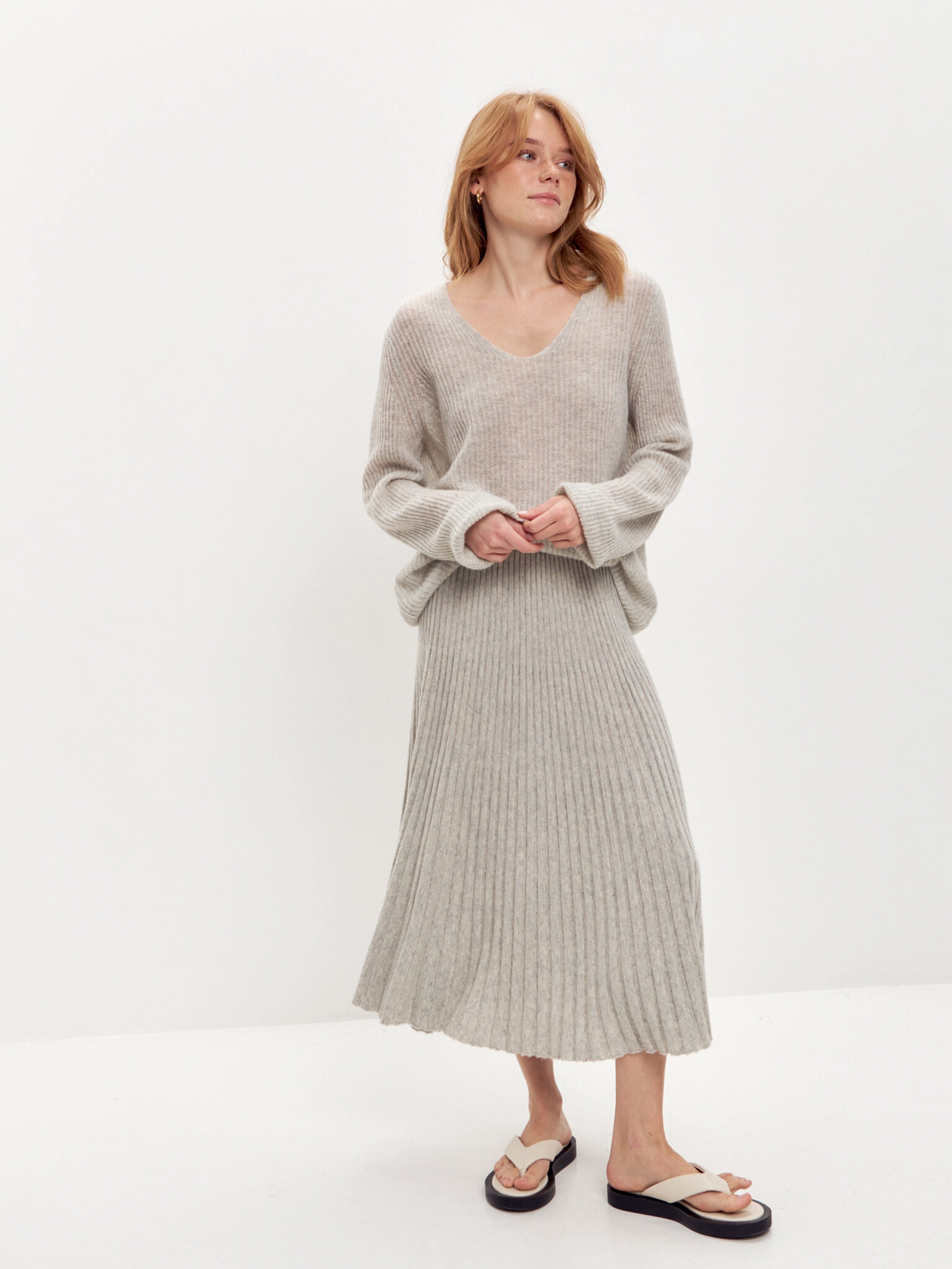 Кашемировый пуловер