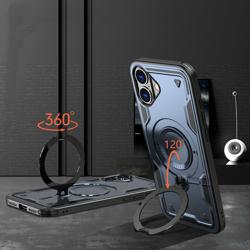 Чехол Magneto Case с кольцом для iPhone 16