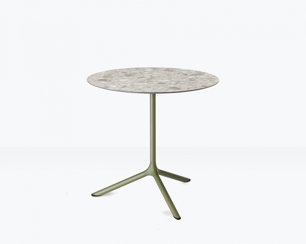 Стол ламинированный обеденный Scab Design Tripe Maxi, оливковый, зернистый