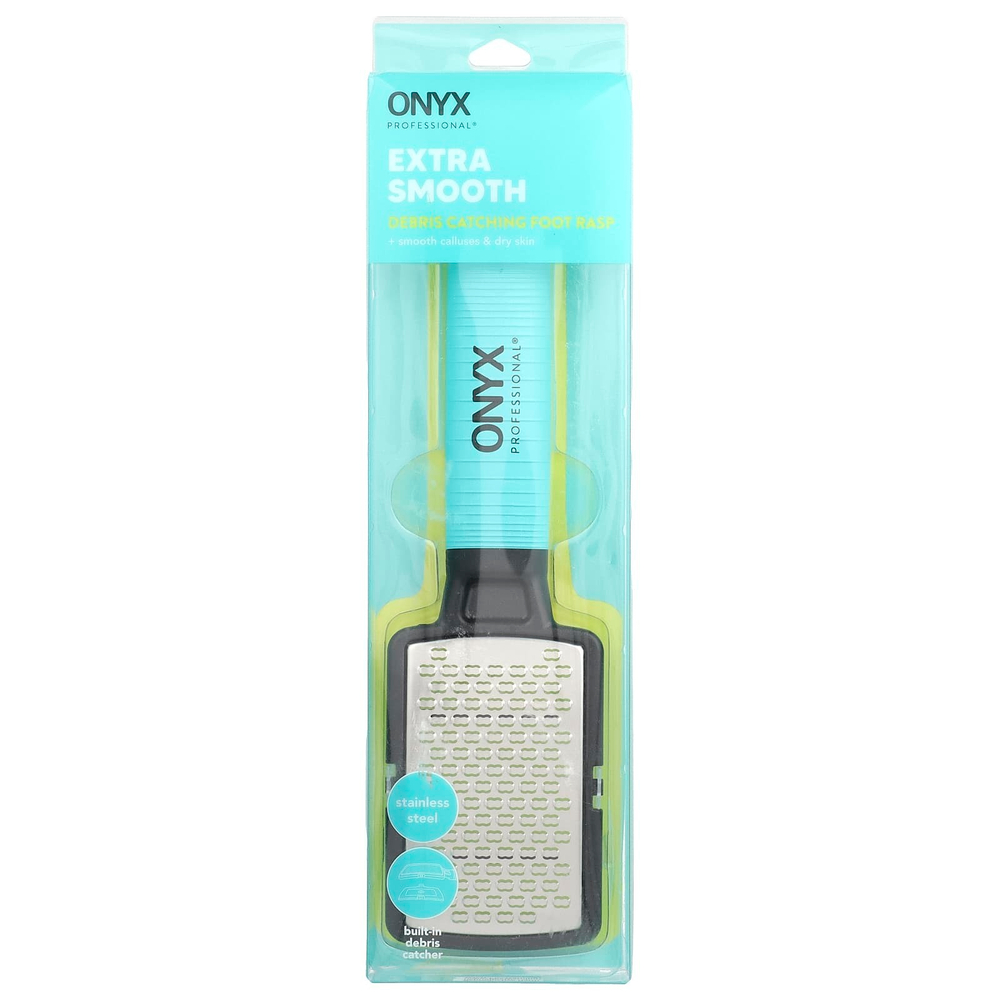 Onyx Professional, Очень гладкий рашпиль для ног, собирающий мусор, 1 шт.