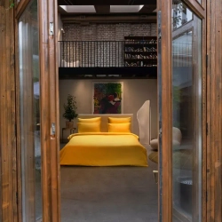 Постельное белье 2 спальное евро Mollen солнечно-желтое