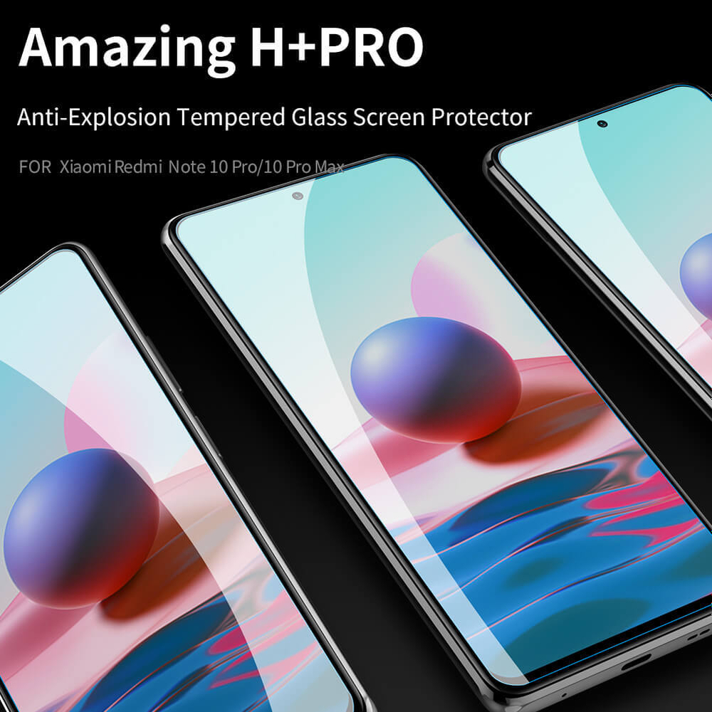 Защитное стекло Nillkin H+ PRO для Redmi Note 10 Pro