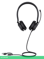 Гарнитура Yealink UH35 Dual UC USB-C/A черный (1308164)