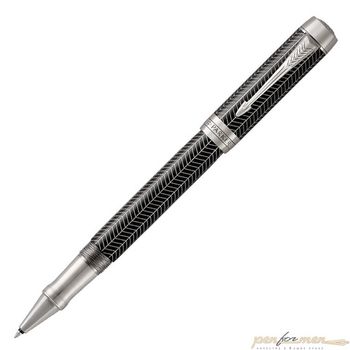 Роллер Parker Duofold T307 Prestige Black Chevron CT Fblack (1945416)