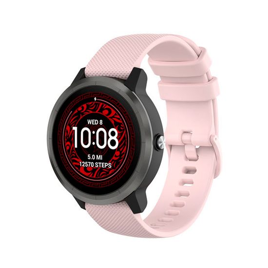 Ремешок 20 мм для Garmin Forerunner 55/245/645, Venu, Venu Sq, Venu 2 Plus, Vivoactive 3, Vivomove быстросъемный пряжка в цвет (Quick Release)