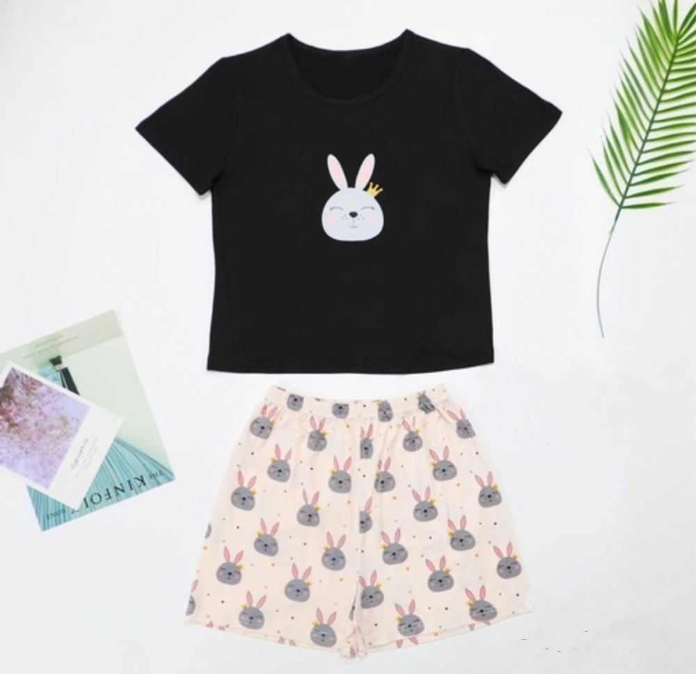 [m]Пижама шорты и футболка B0032