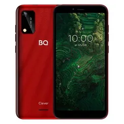 Смартфон BQ-5745L Clever, 5.7", IPS, 1Гб, 32Гб, 5 Мп, 2700 мАч, красный