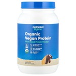 Nutricost, Органический веганский протеин, шоколадный PB, 907 г (2 фунта)