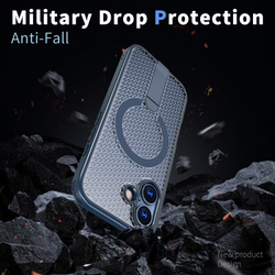 Прозрачный чехол Mesh Pro Magnetic Case для iPhone 17