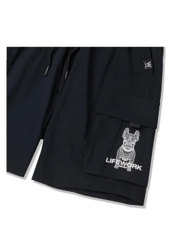 Шорты с карманами на молнии