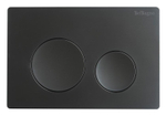 Кнопка смыва BelBagno BB-03C-NERO.M цвет чёрный матовый
