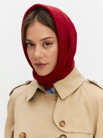 Косынка плотная замшевая