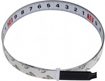 Линейка самоклеящаяся 0.6 м с метрической шкалой WOODWORK RUL-06G