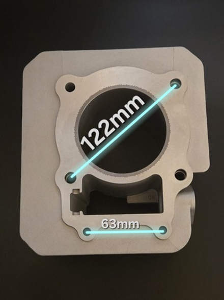 поршневая (цпг) 172FMM 300 кубов 2 клапана (77мм, тефлон)