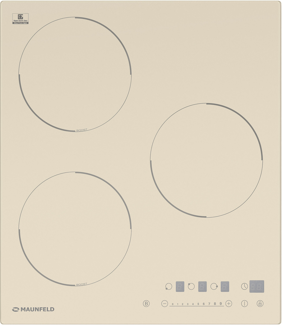 Индукционная варочная панель MAUNFELD EVI.453-BG фото 