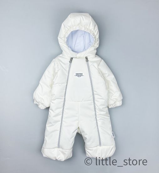 Комбинезон демисезонный "Леон" молочно-кремовый