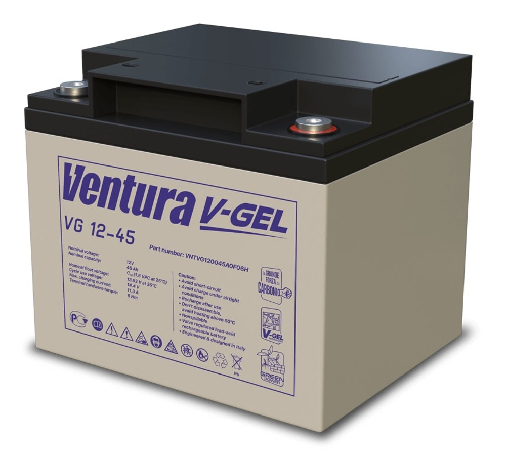 Тяговая аккумуляторная батарея VENTURA VG 12-45