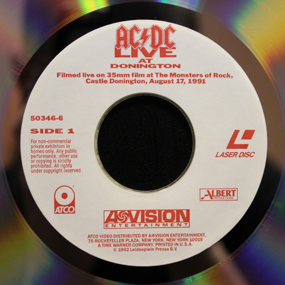 AC/DC / Live At Donington (LD)