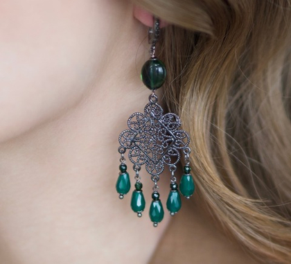 Серьги "Дворцовый переворот"