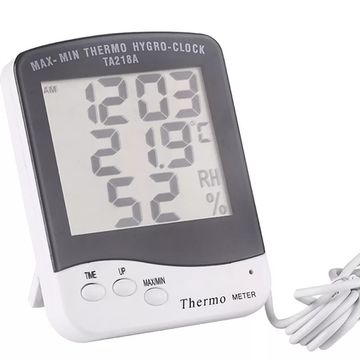 Метеостанция гигрометр с уличным датчиком TA218-A