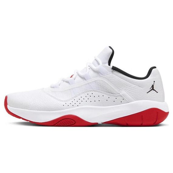 Jordan Air Jordan 11 Баскетбольные кроссовки Низкие Белые Мужские