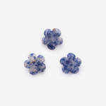 Цветок из содалита, 16мм