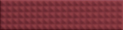 Керамическая плитка для стен 41zero42 BISCUIT Stud Bordeaux 5х20
