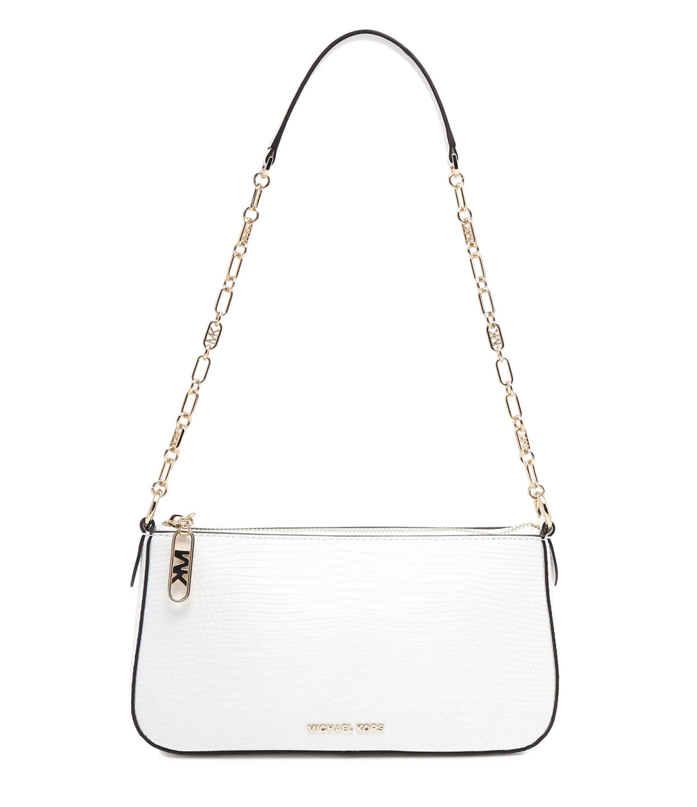 Кожаная Наплечная сумка Michael Kors - белый(32R4G8EW6E)