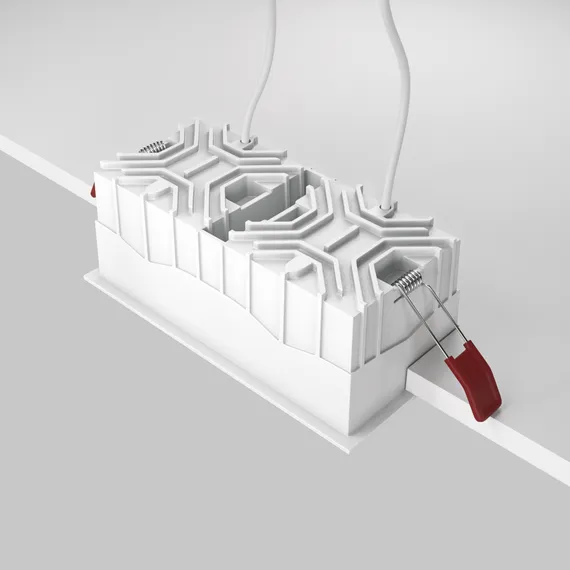 Встраиваемый светильник Альфа / Alfa LED 30 Вт 3000 К 36° с функцией диммирования Technical dl043-02-15w3k-d-sq-wb