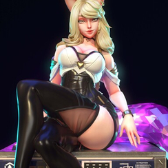 Ahri on laundry - K/DA